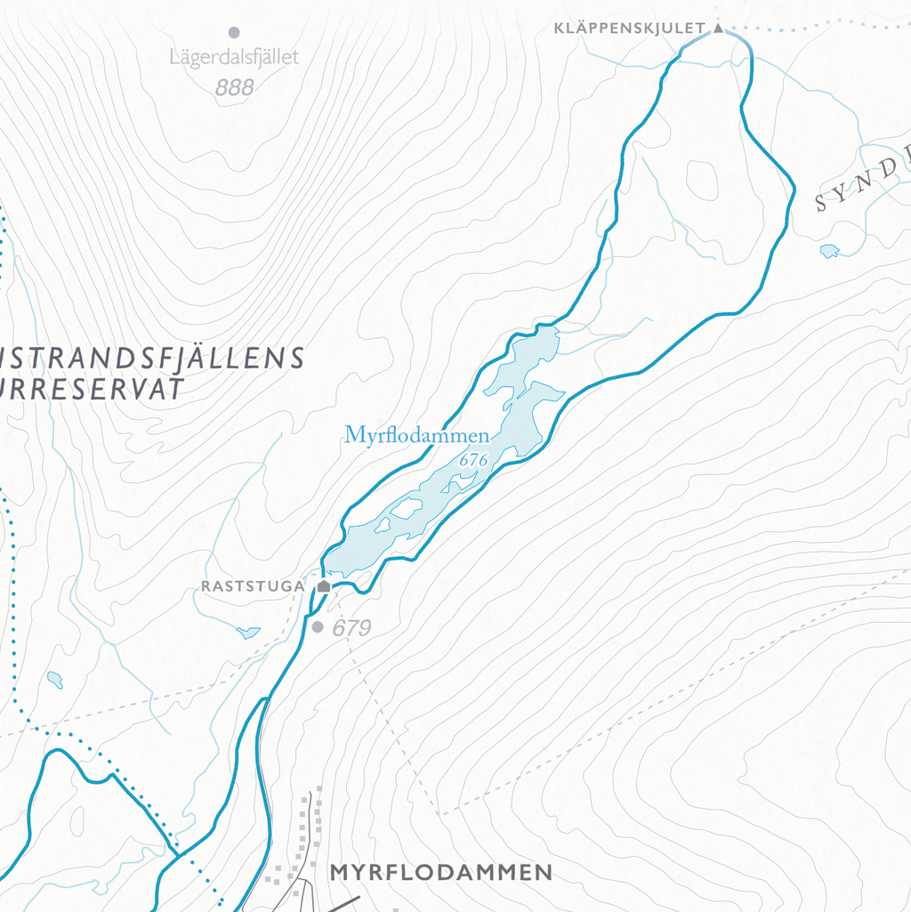 Skikart Sälen - Lindvallen - Tandådalen