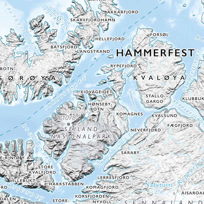 Kystkart Finnmark