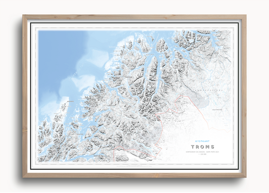 Kystkart Troms