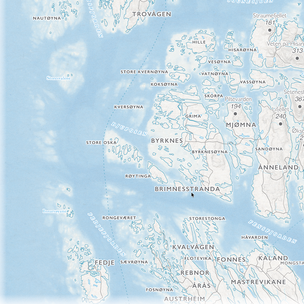 Kystkart Sogn- og Fjordane