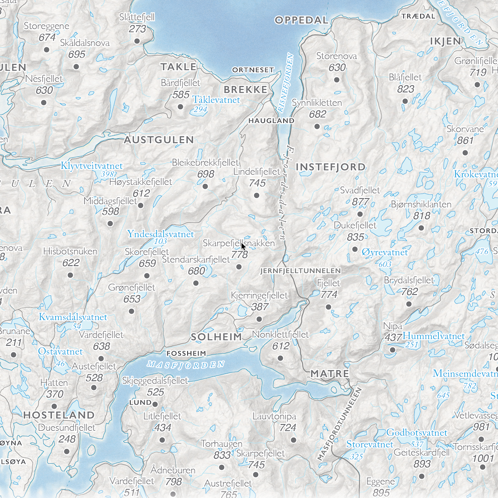 Kystkart Sogn- og Fjordane