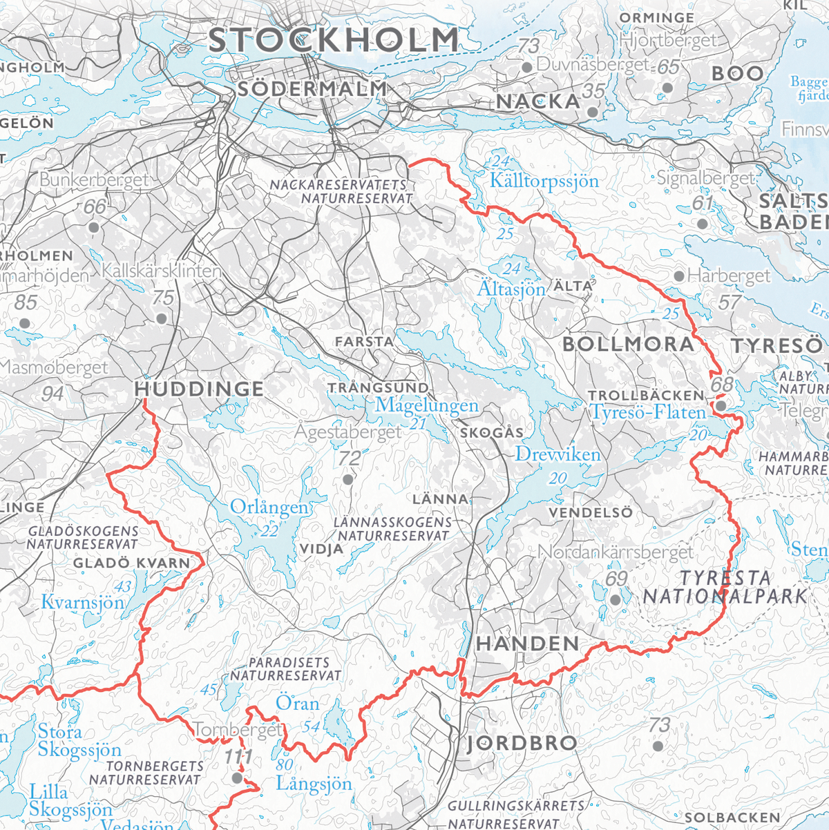 Turkart Sörmlandsleden