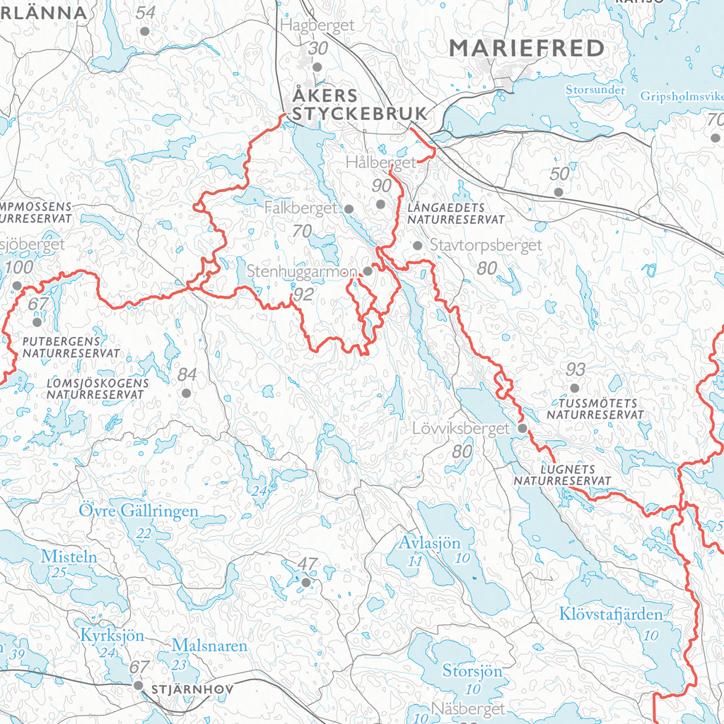 Turkart Sörmlandsleden