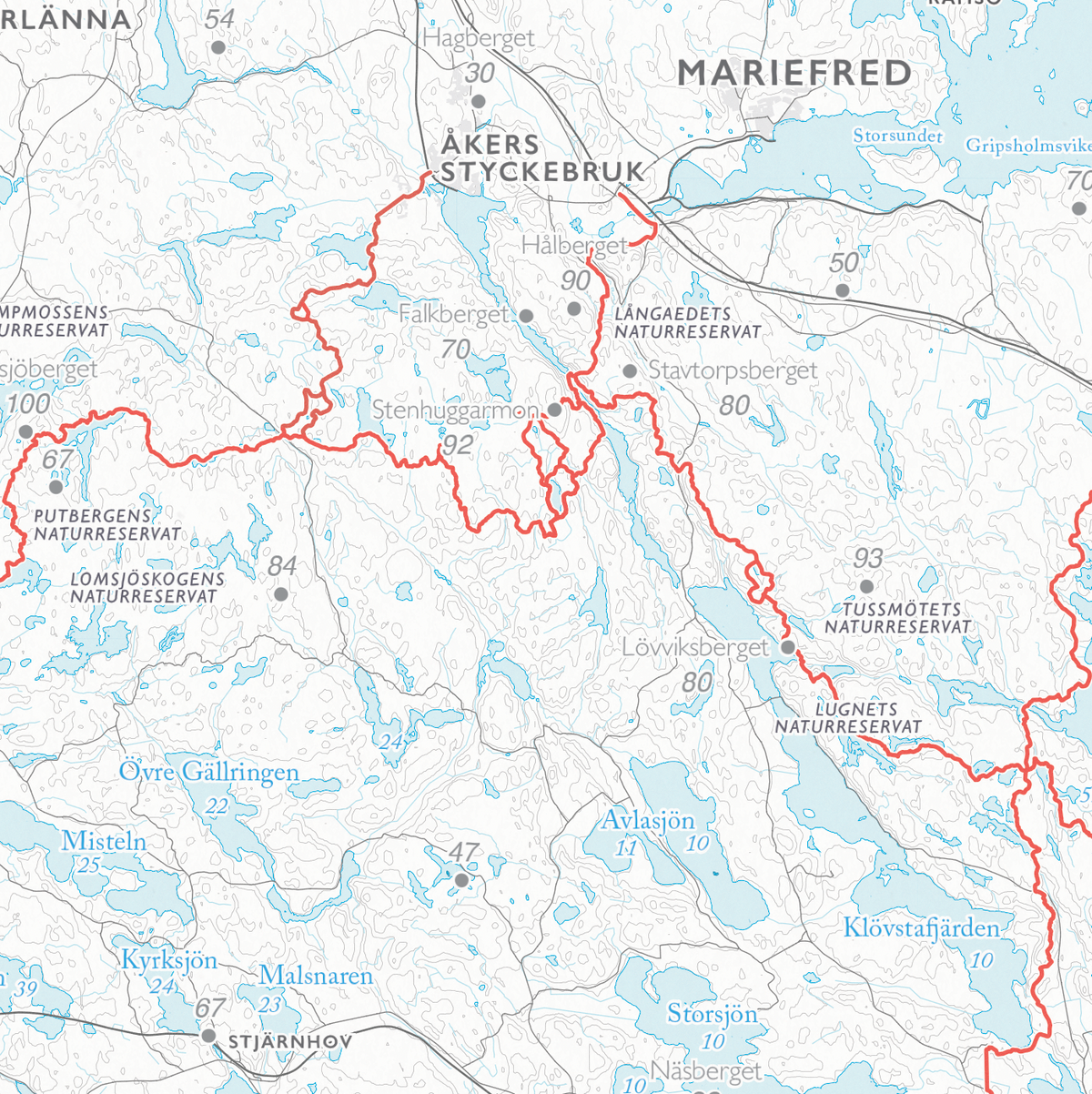 Turkart Sörmlandsleden