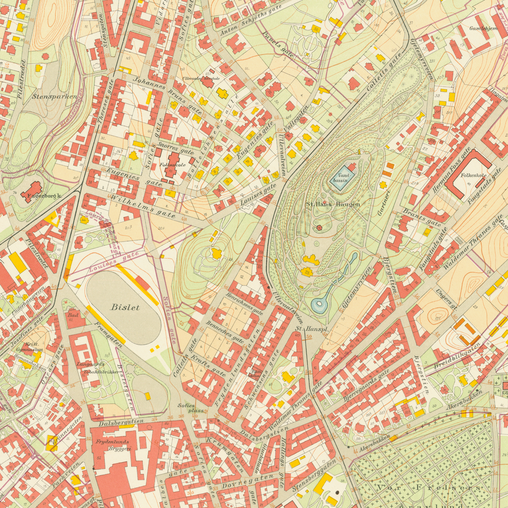 Kristiania 1921 (187x151cm)
