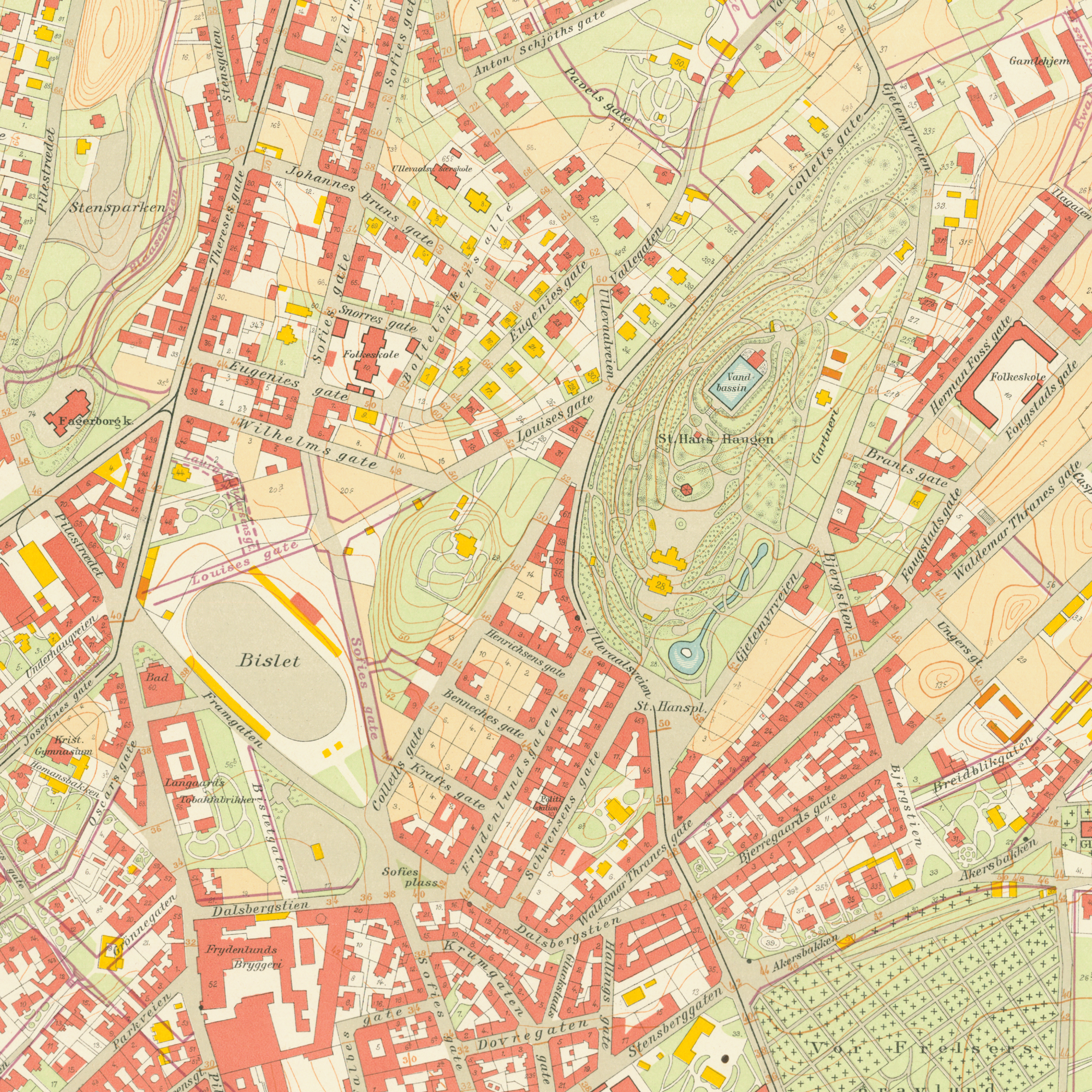 Kristiania 1921 (187x151cm)