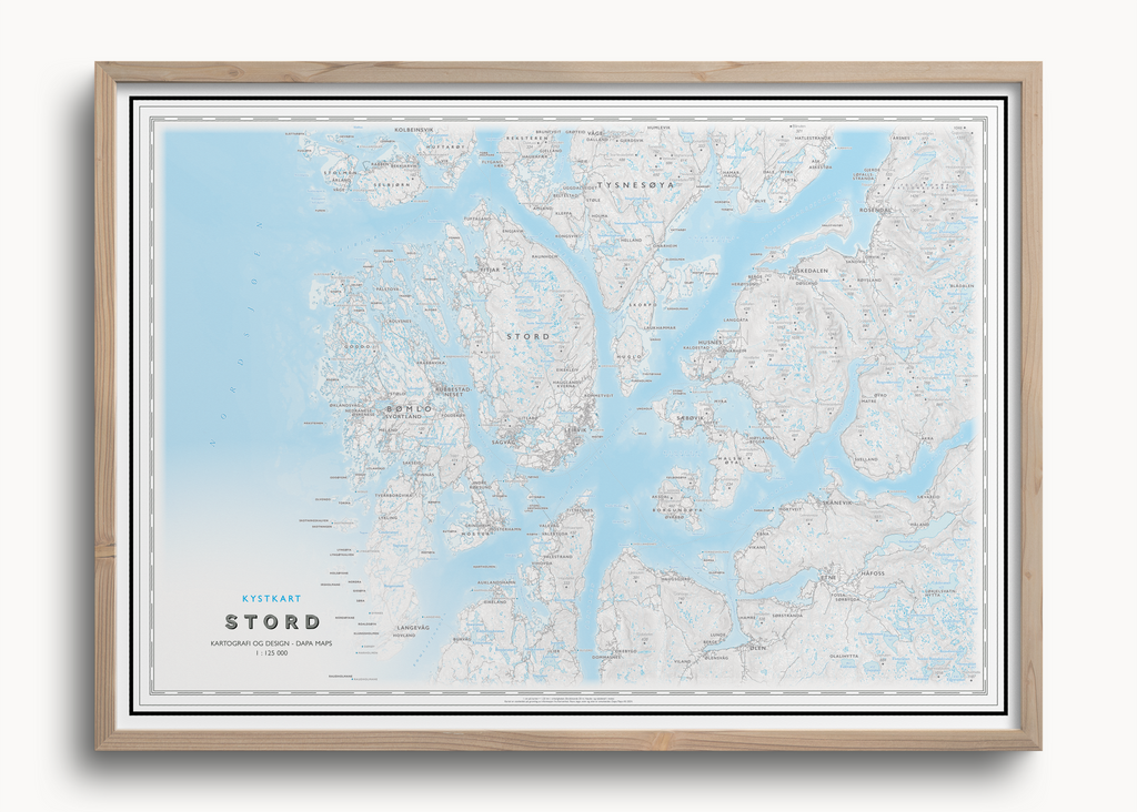 Stord kystkart