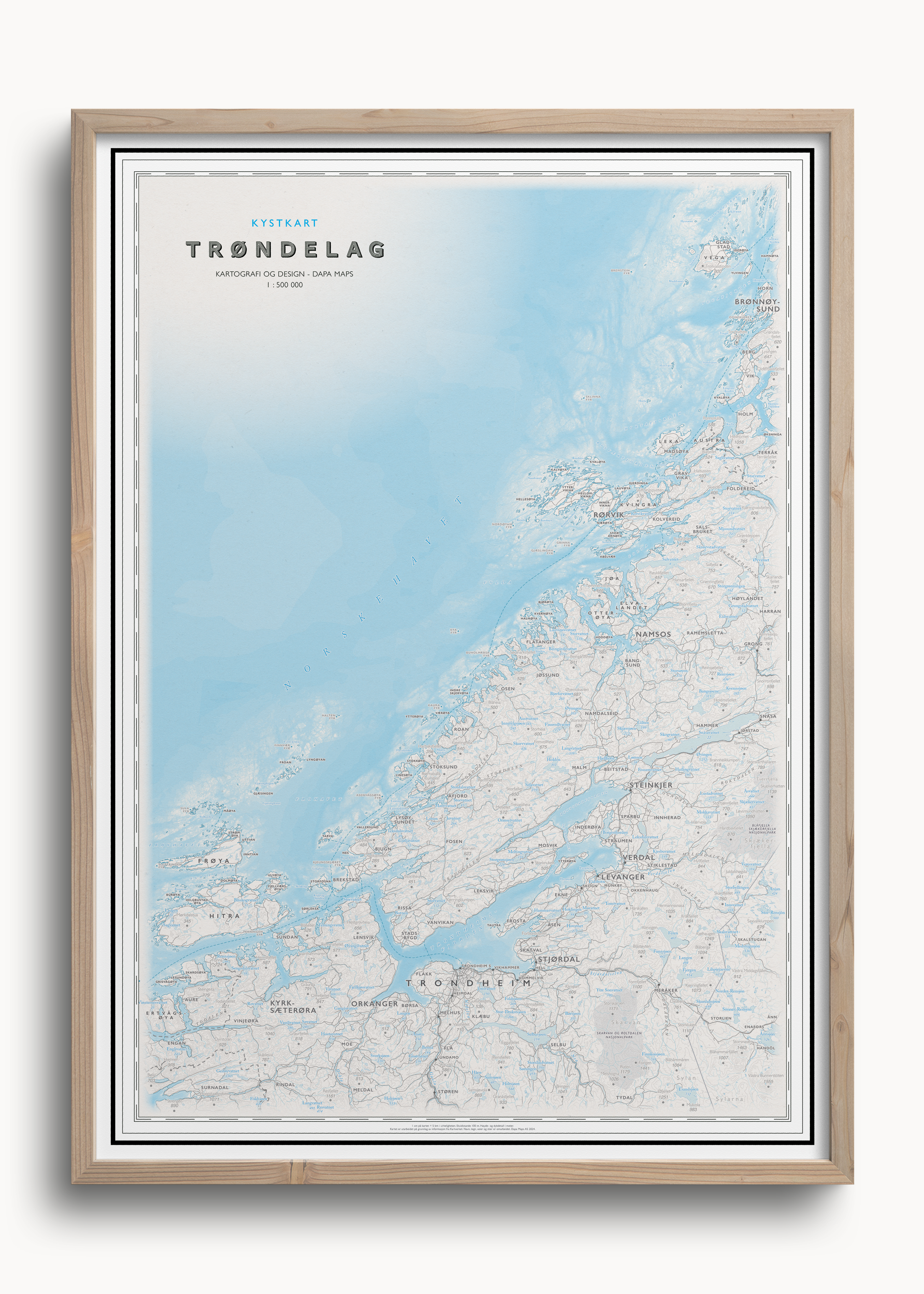 Kystkart Trøndelag
