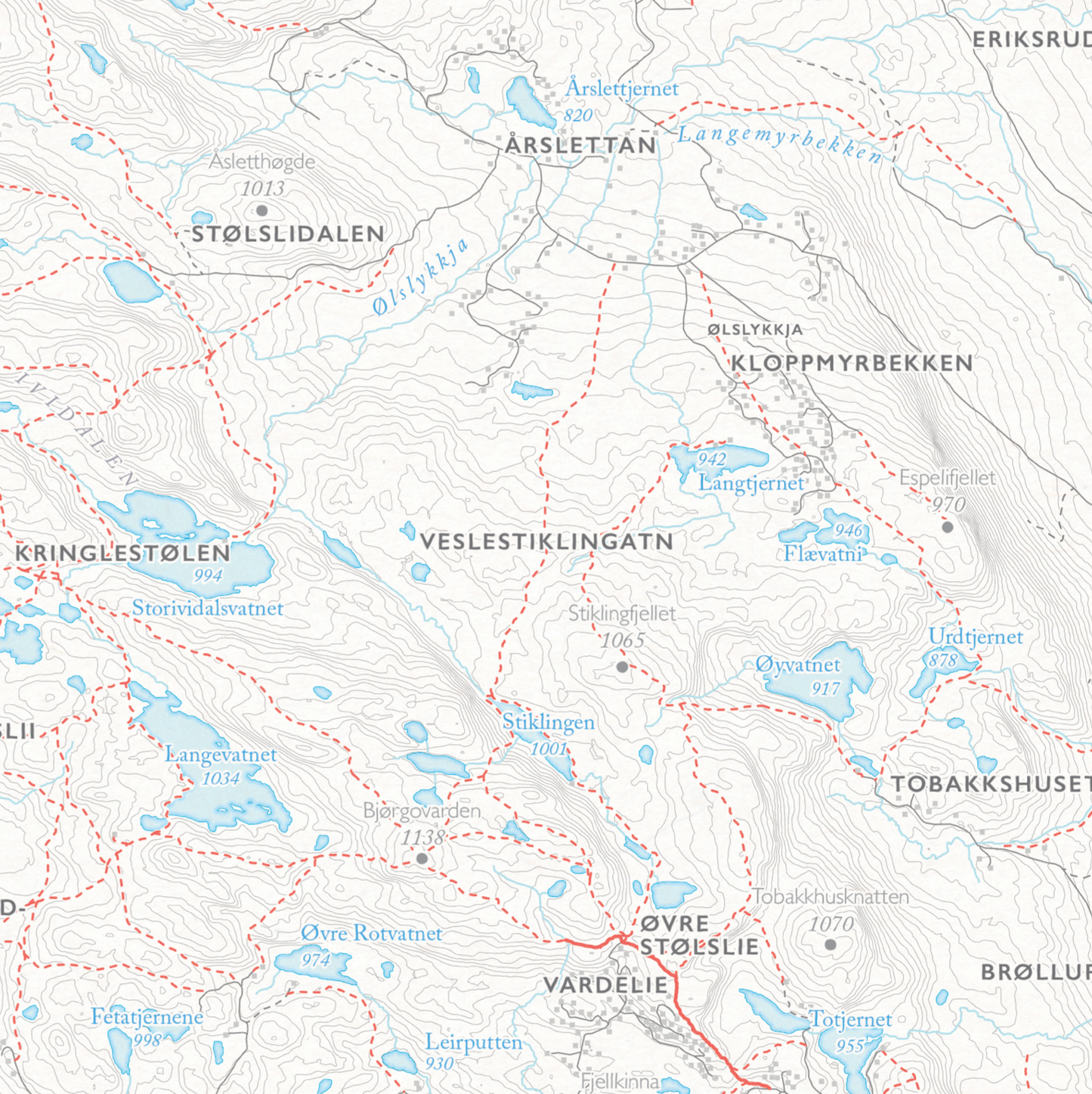 Turkart Aurdal i Valdres