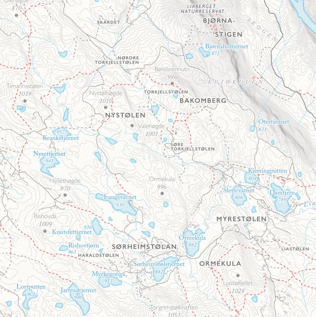 Turkart Aurdal i Valdres