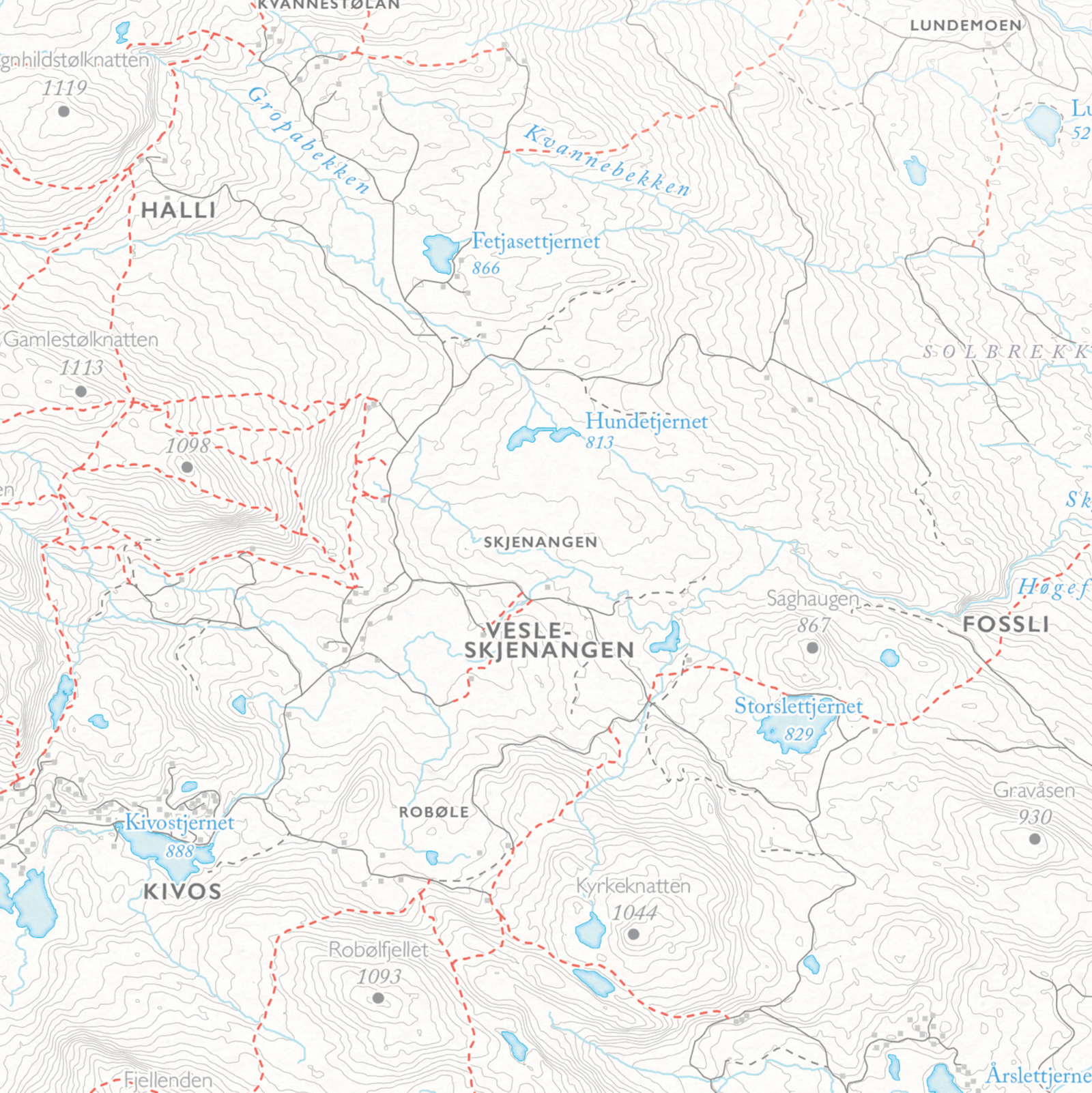 Turkart Aurdal i Valdres