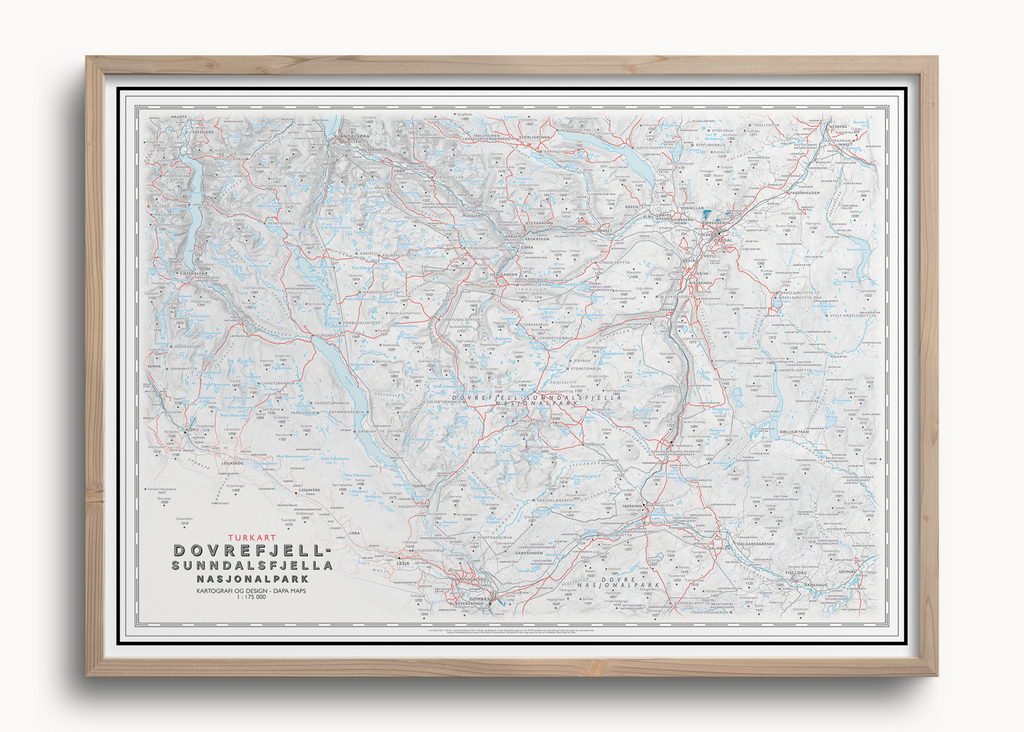 Turkart Dovrefjell - Sunndalsfjella nasjonalpark
