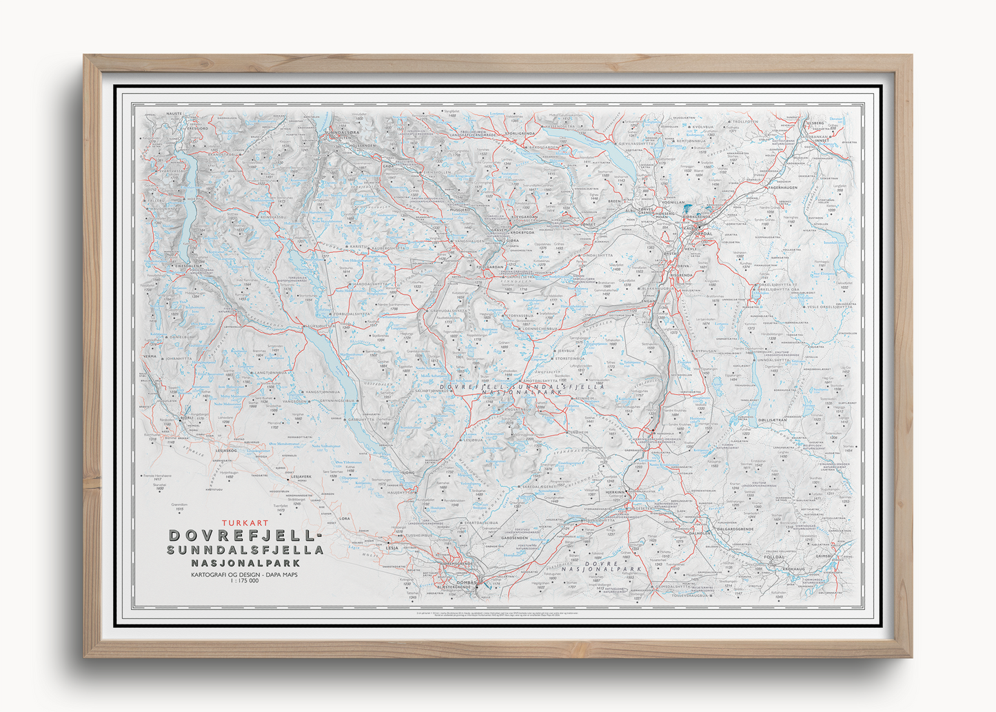 Turkart Dovrefjell - Sunndalsfjella nasjonalpark