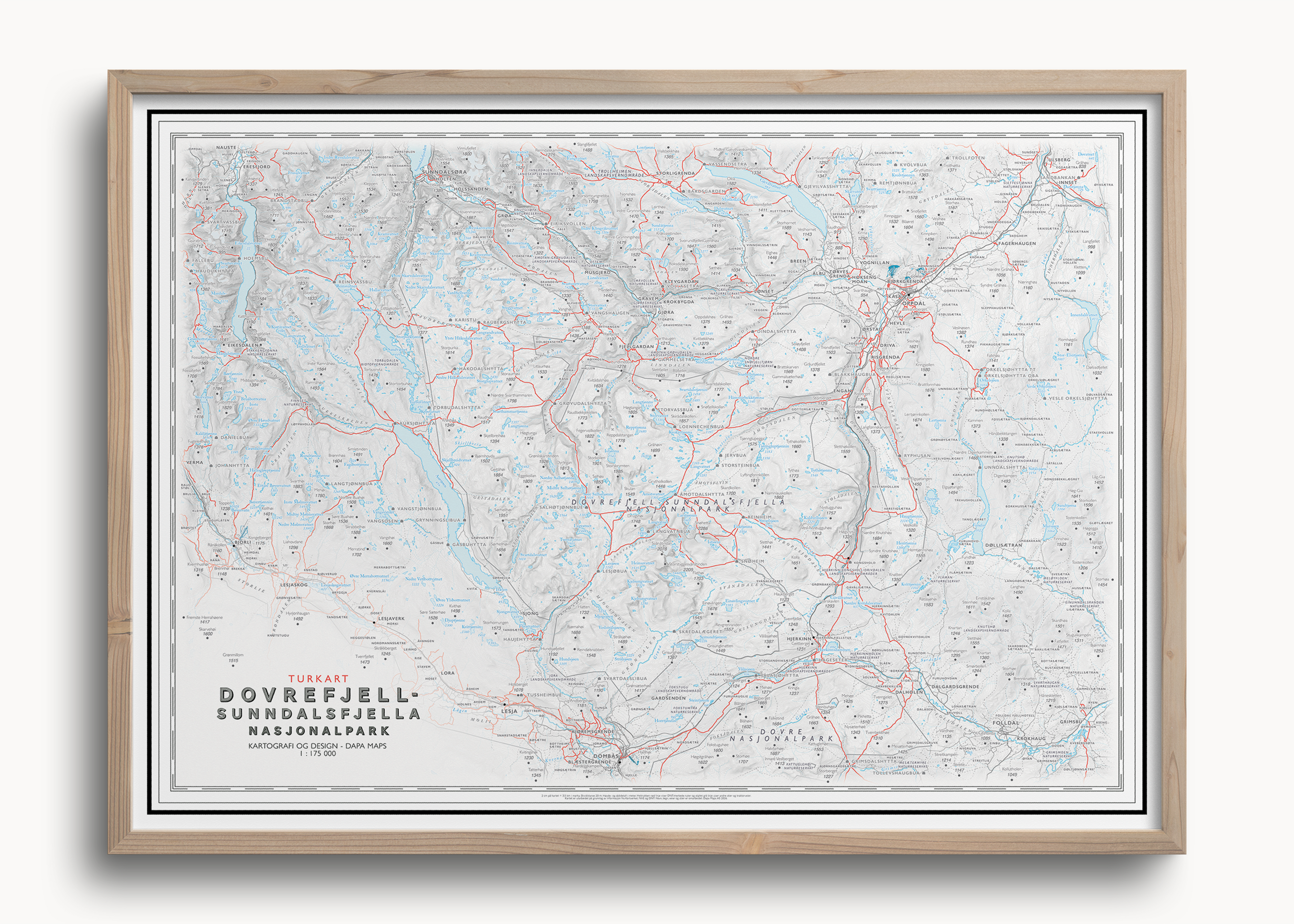 Turkart Dovrefjell - Sunndalsfjella nasjonalpark