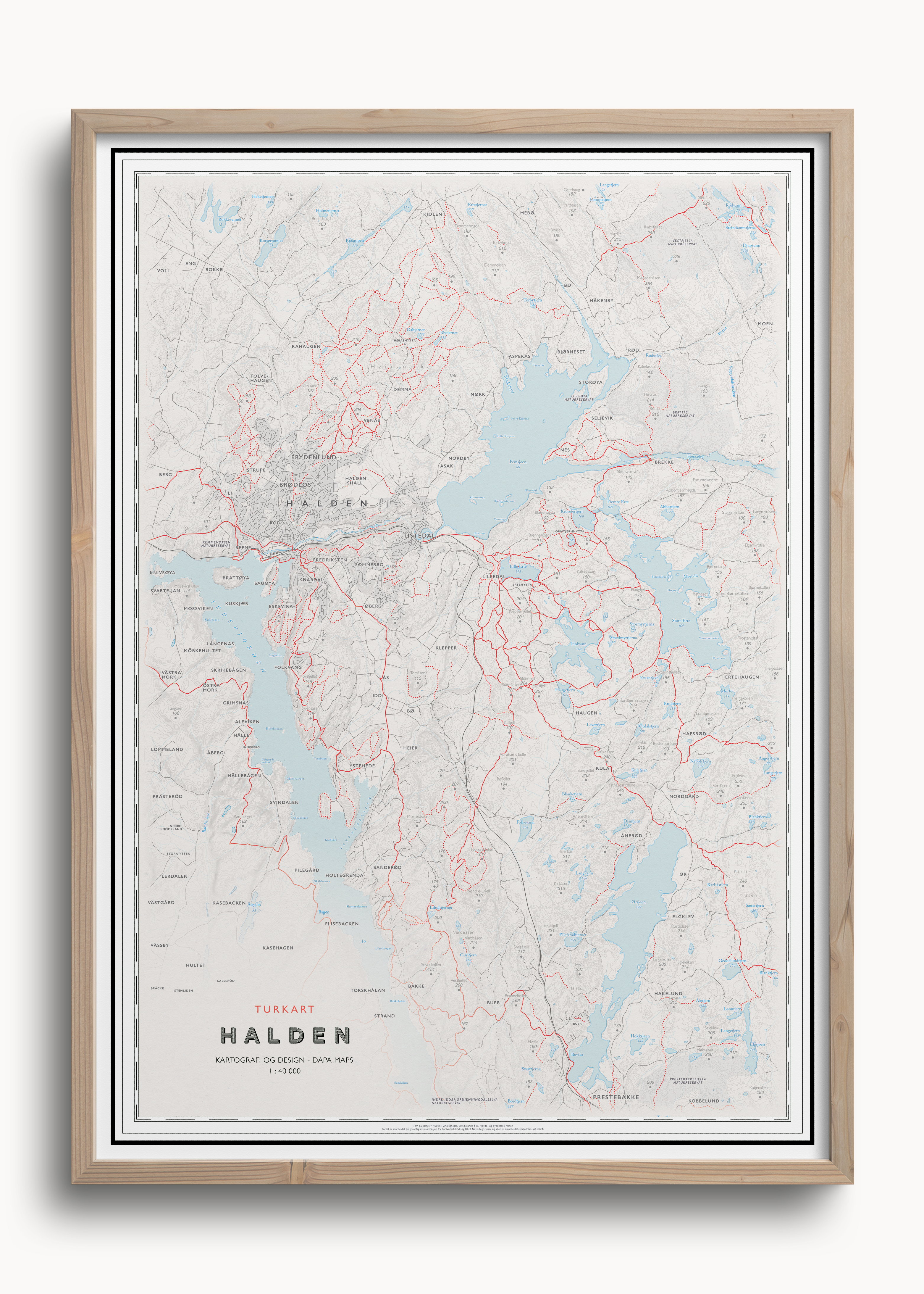 Halden turkart