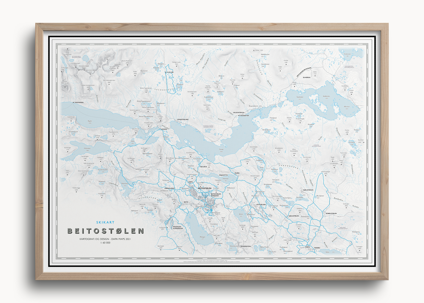 Skikart Beitost len Veggkart Dapa Maps skikart-beitost-len-veggkart-dapa-maps