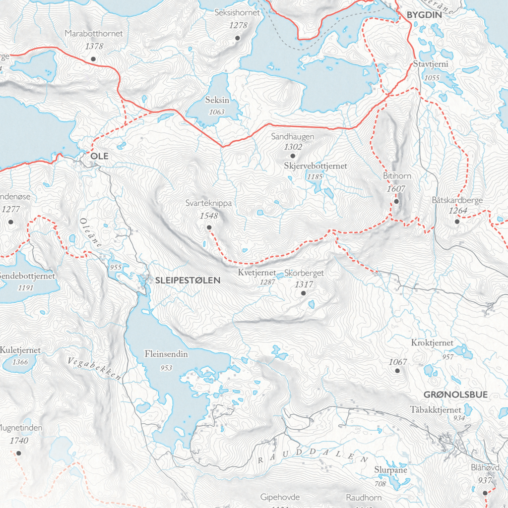 Turkart Beitostølen
