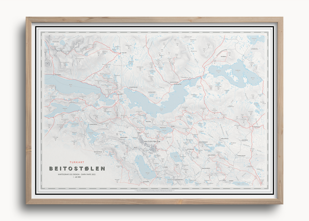Turkart Beitostølen