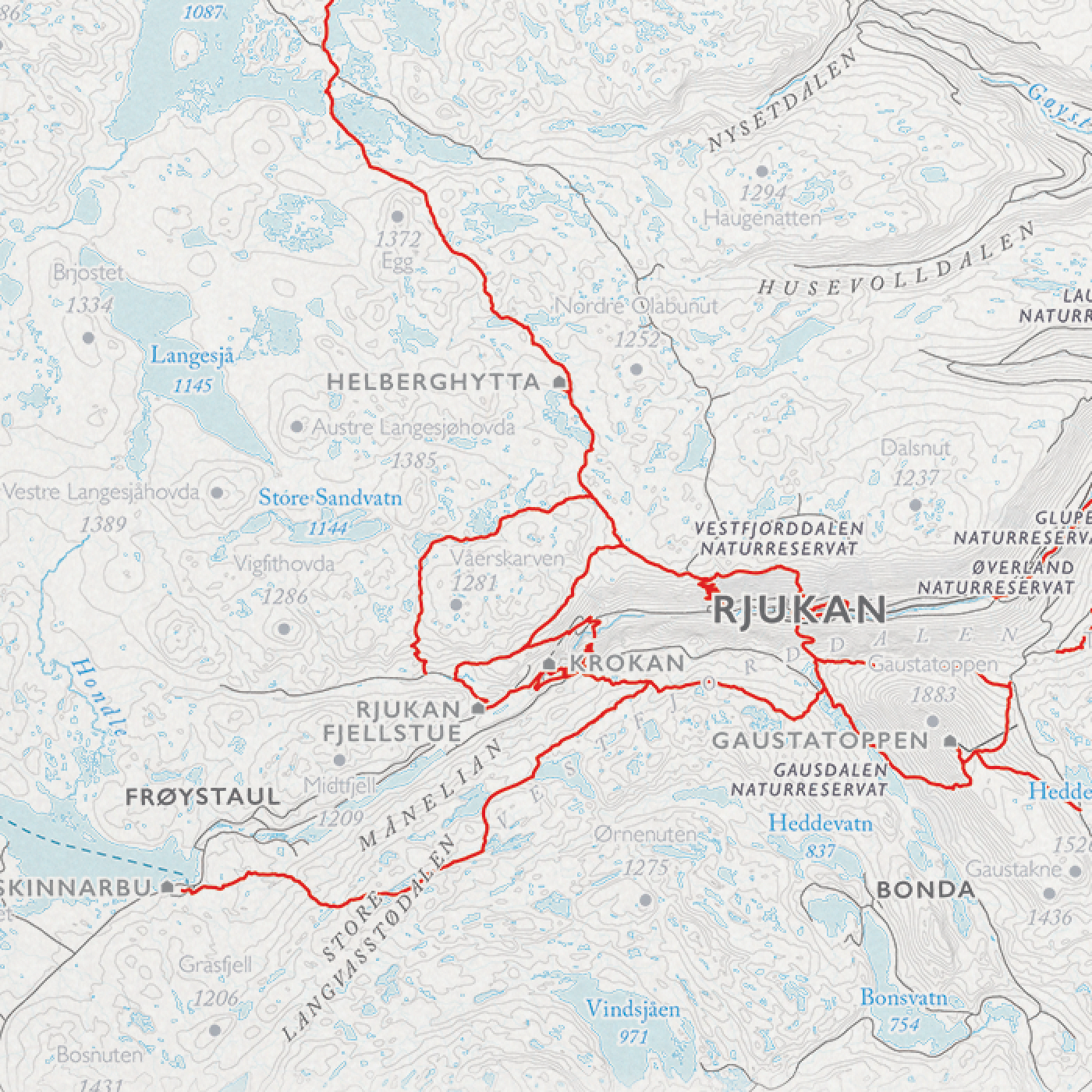 Turkart Hardangervidda