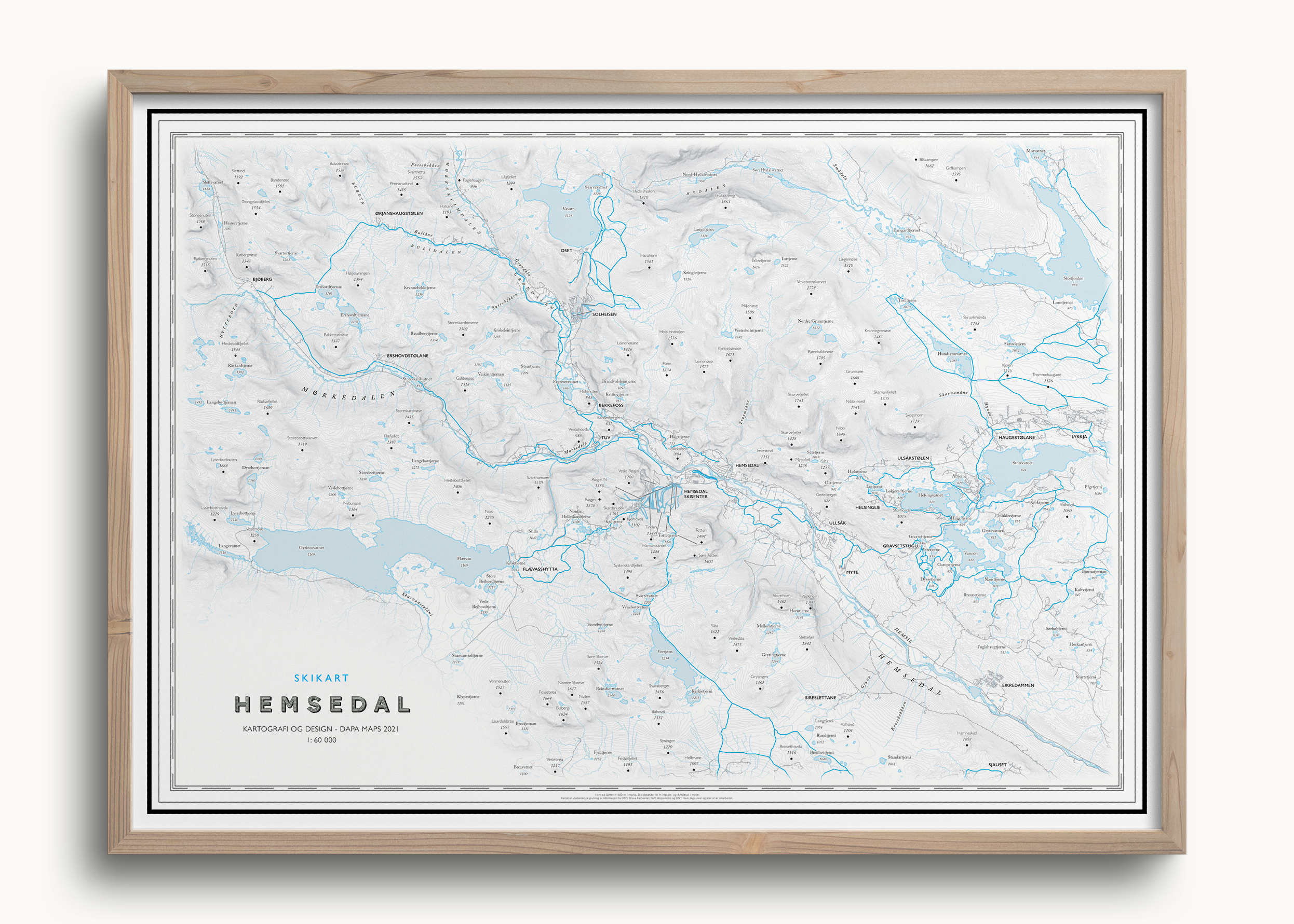 Skikart Hemsedal