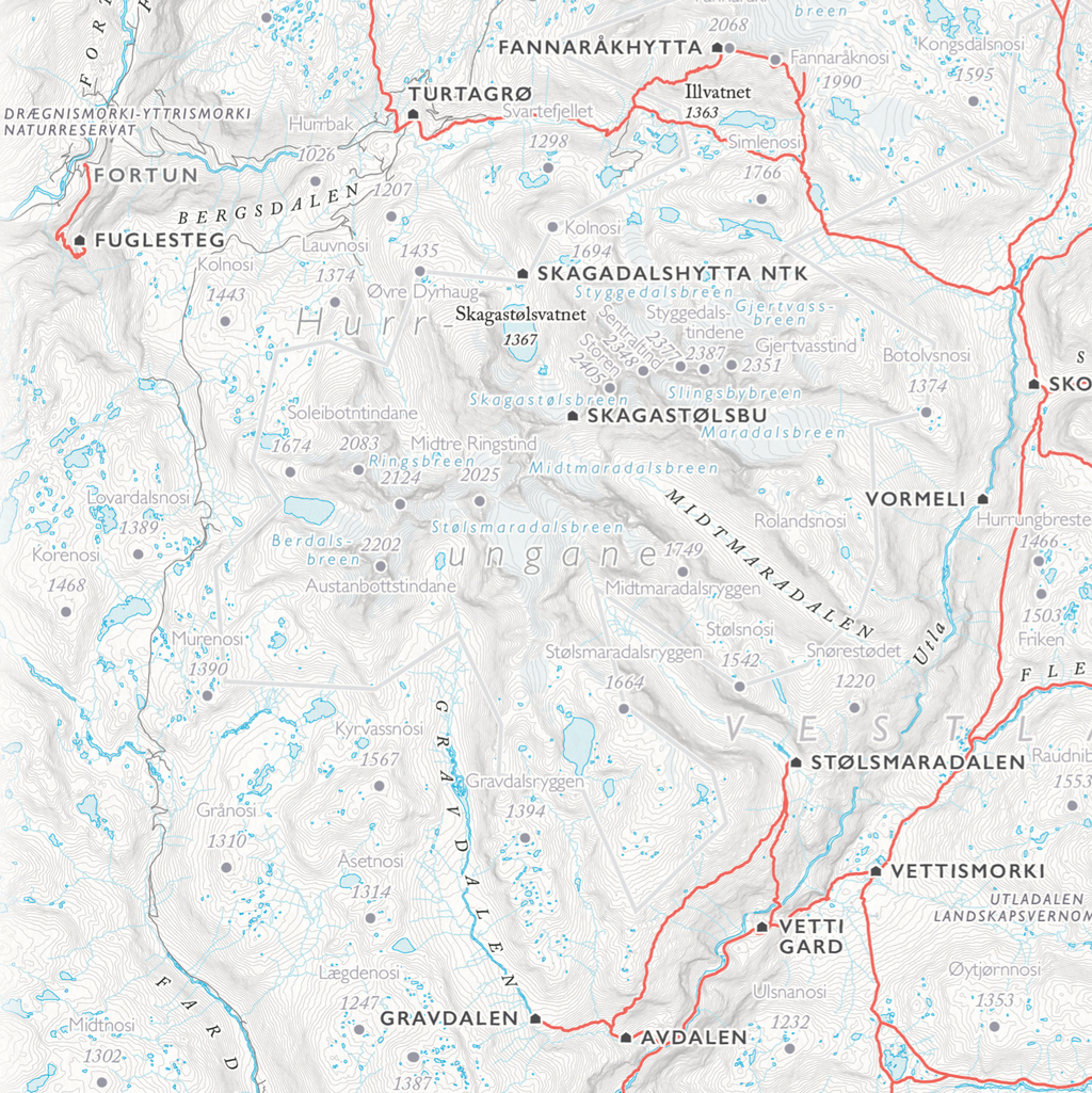 Turkart Jotunheimen