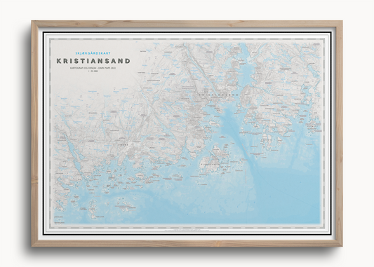 Skjærgårdskart Kristiansand