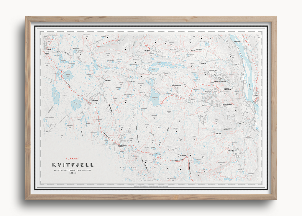 Turkart Kvitfjell