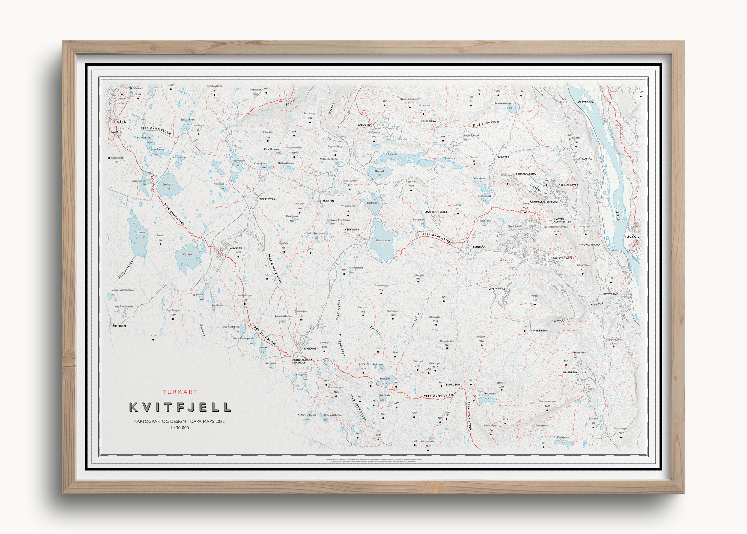 Turkart Kvitfjell
