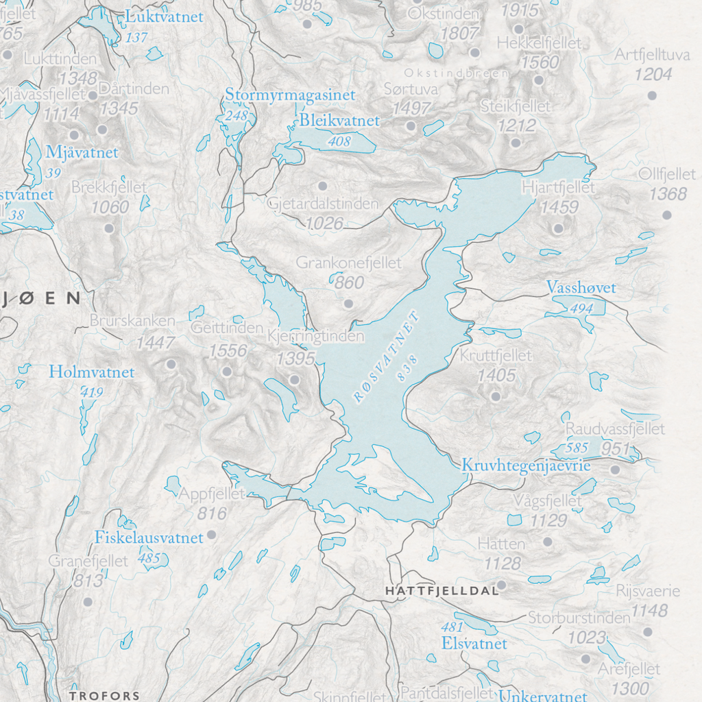 Kystkart Helgeland