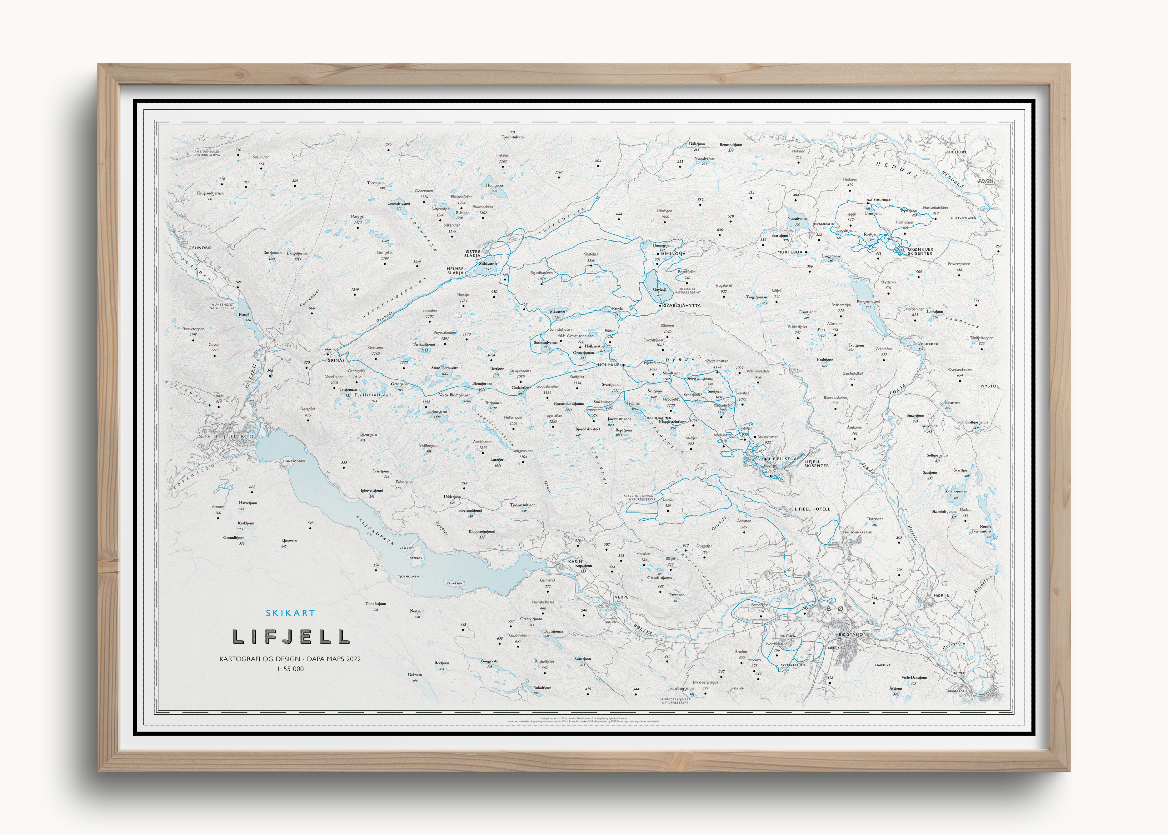 Skikart Lifjell