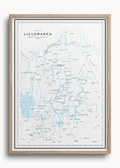 Skikart Lillomarka (50x70 cm) - Dapa Maps