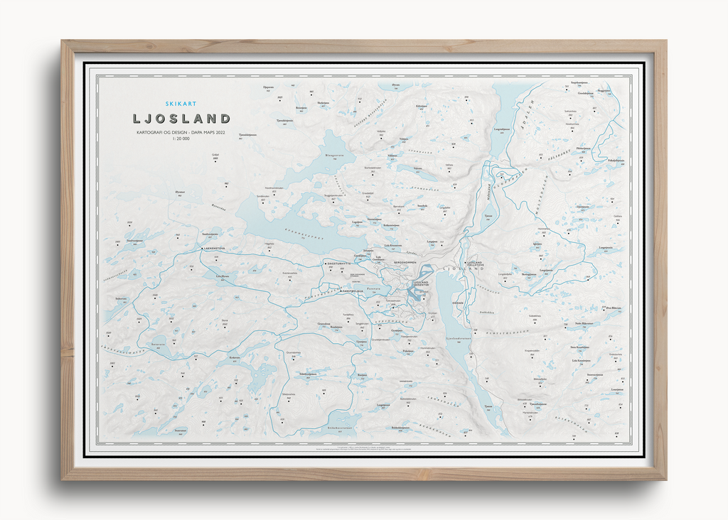 Skikart Ljosland