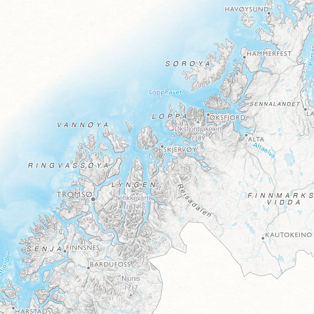 Norgeskart