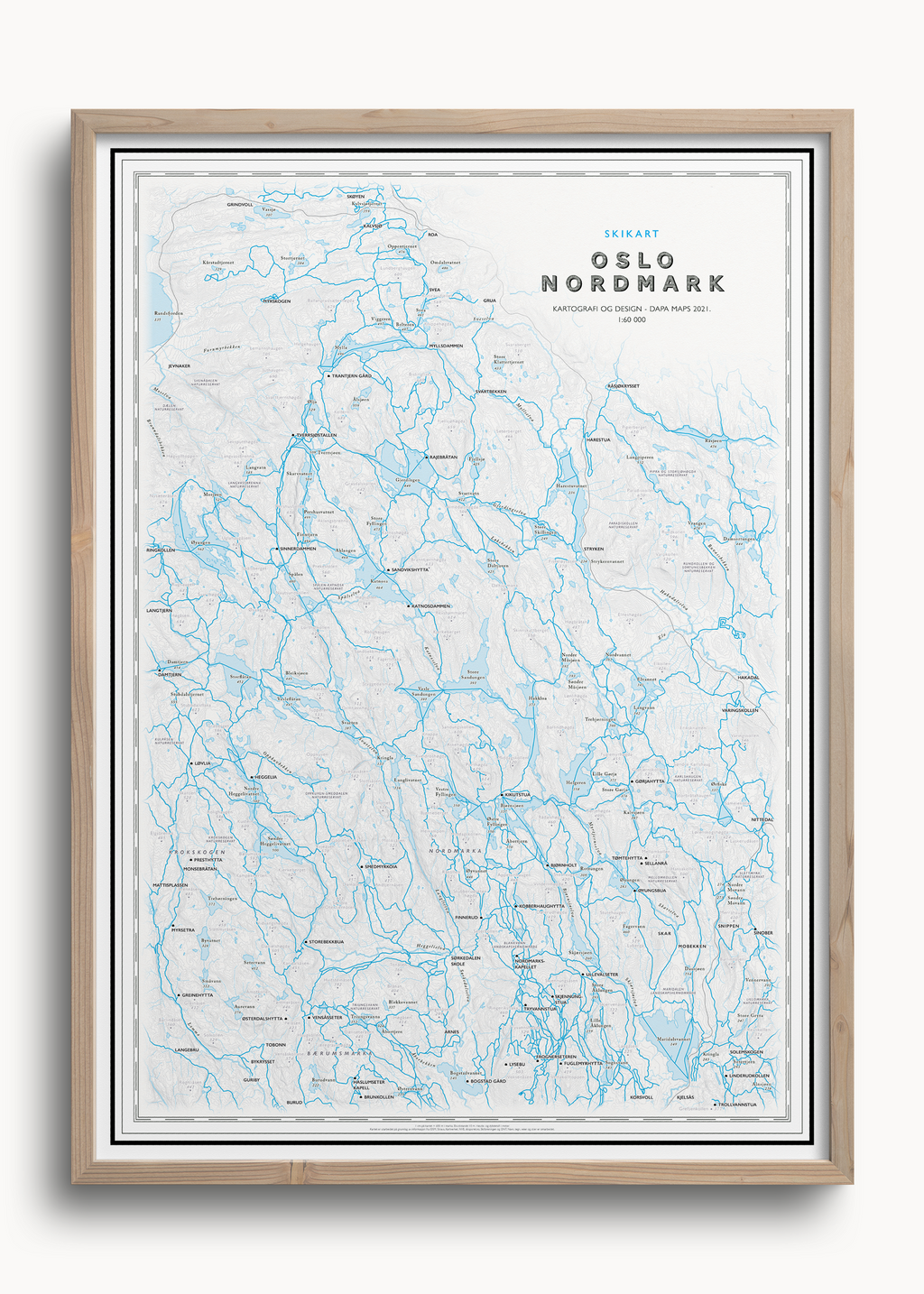 Skikart Oslo Nordmark
