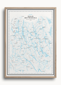 Skikart Østmarka (50x70 cm) - Dapa Maps