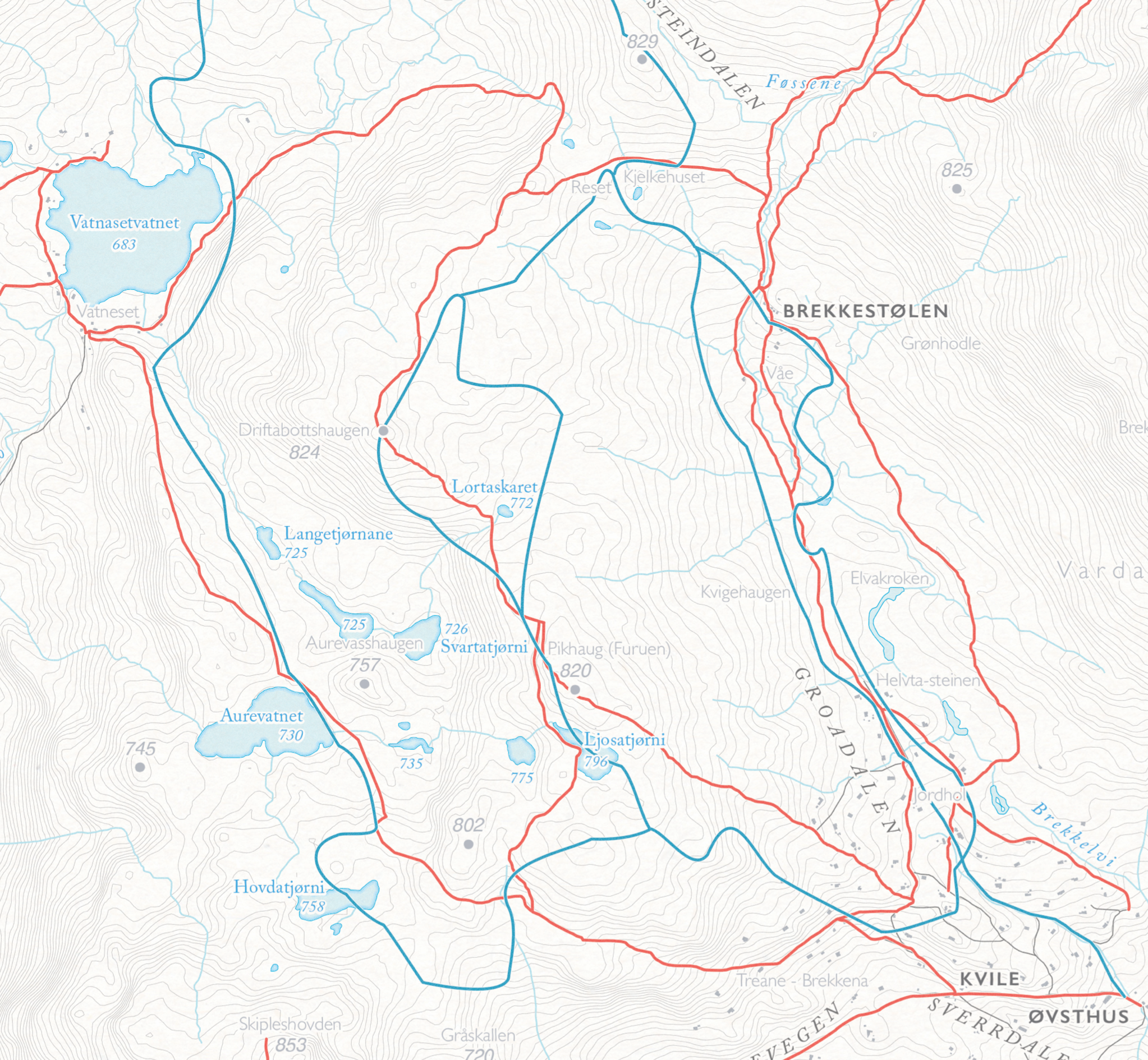 Reimegrend ski- og turkart
