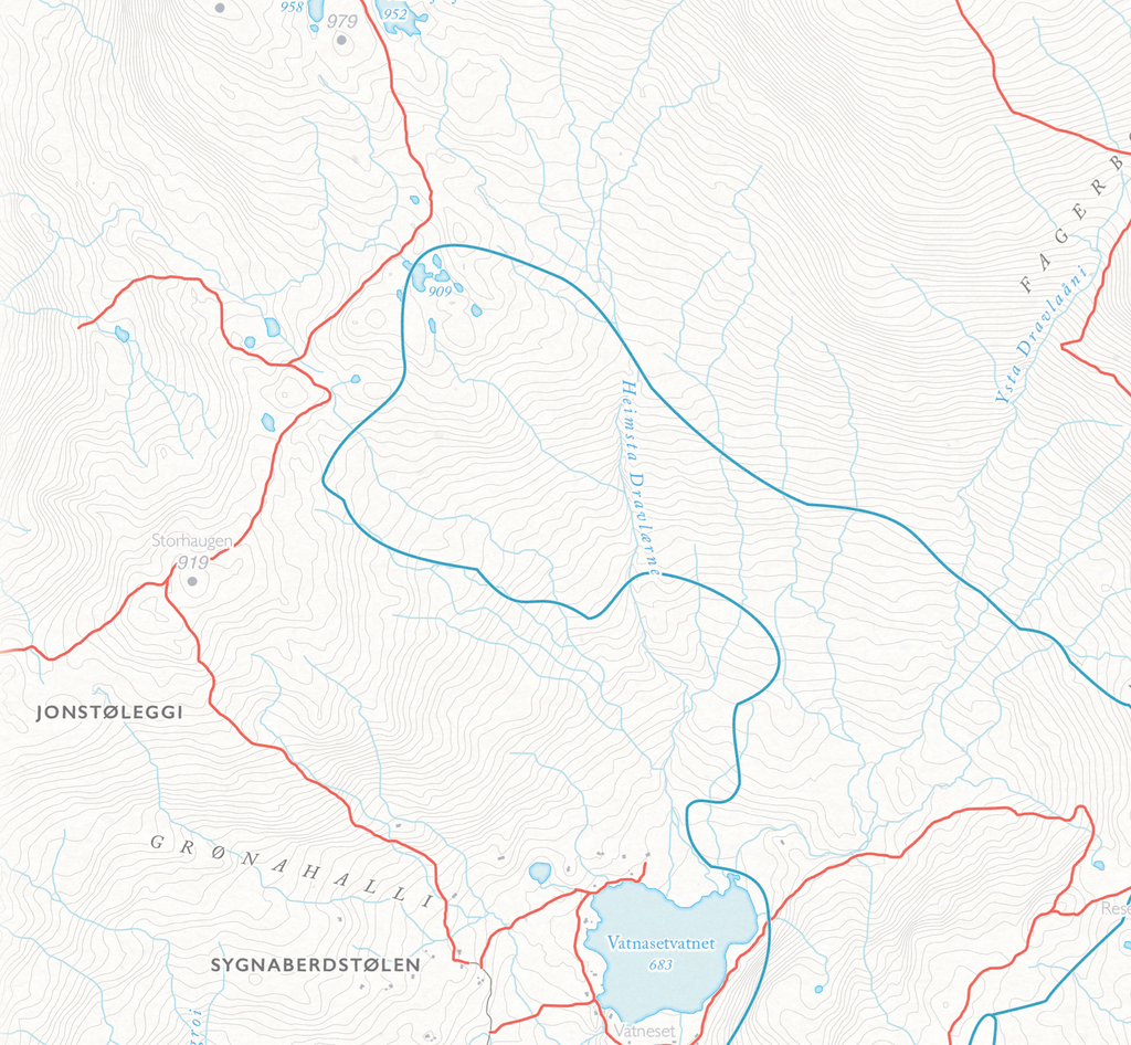 Reimegrend ski- og turkart
