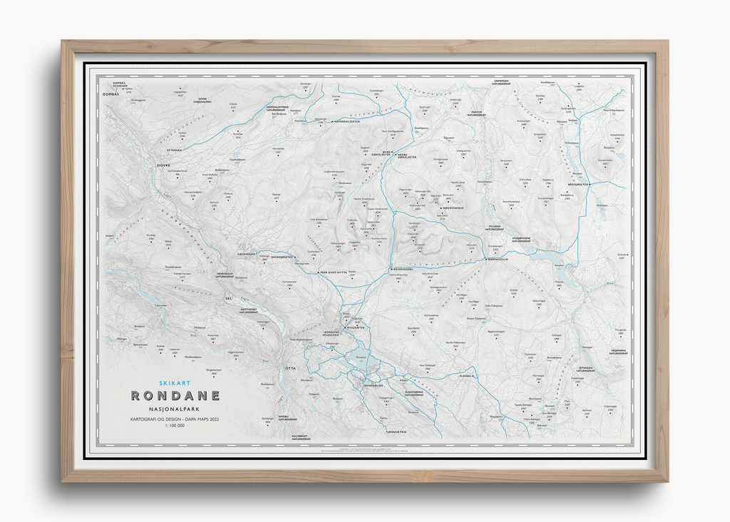 Skikart Rondane