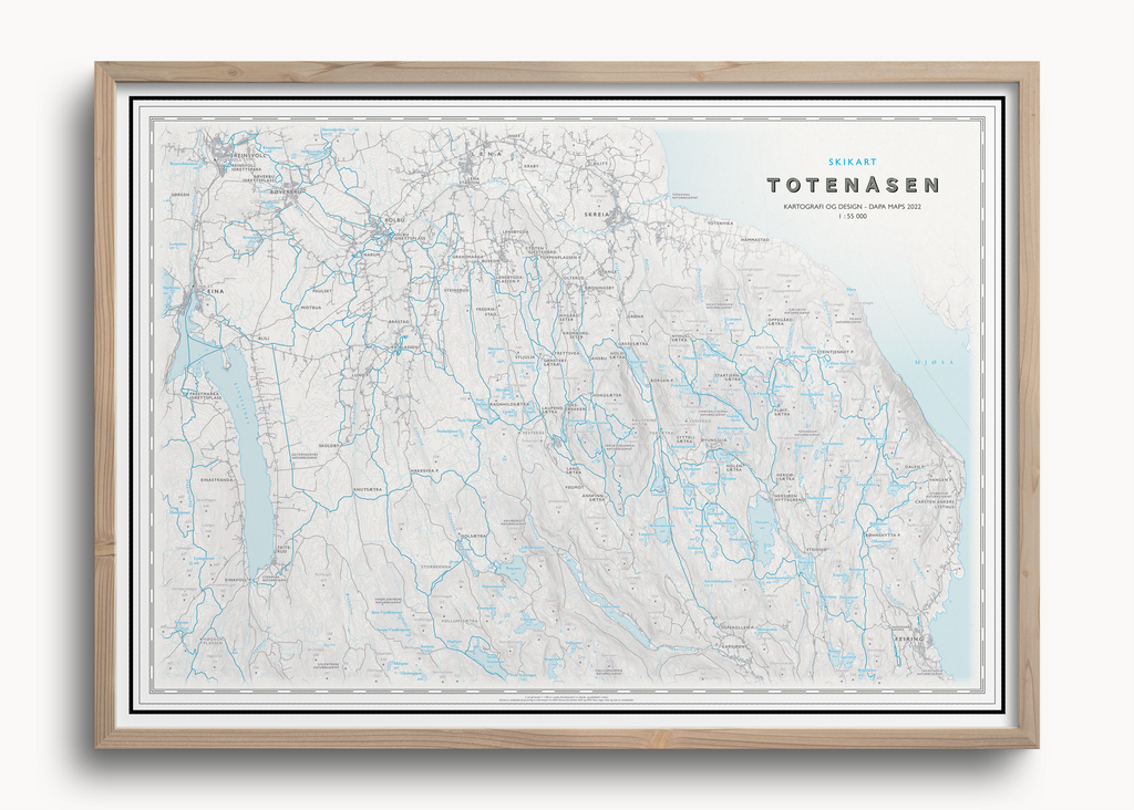 Skikart Totenåsen