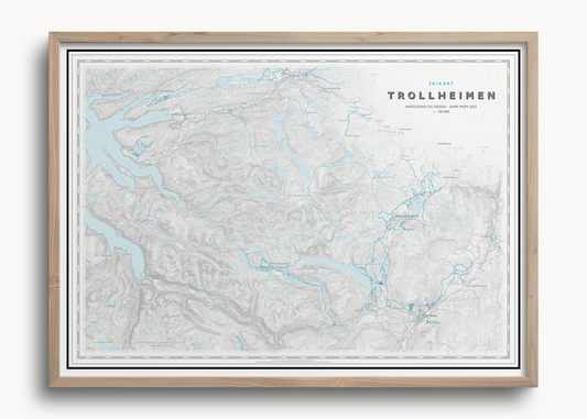 Skikart Trollheimen